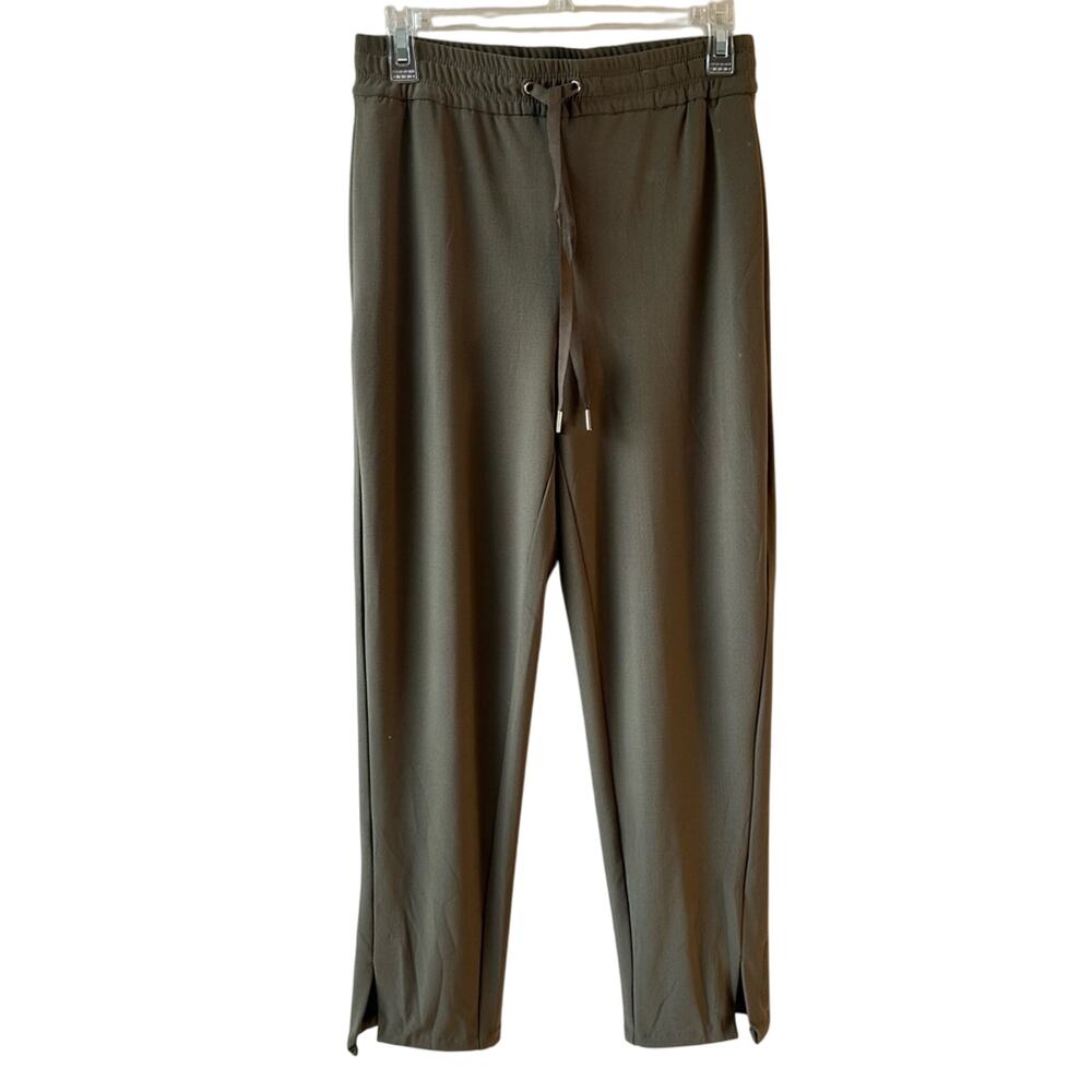 Joie Jogger Pants Tapered Leg Drawstring Pull On Olive Green XS Casual Outdoor